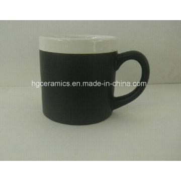 Taza de la tiza 6oz, taza de cerámica de la tiza